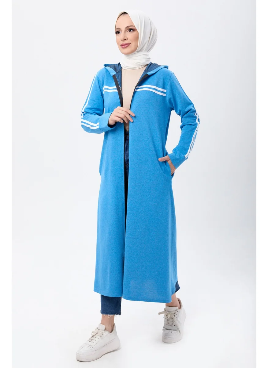 Tofisa 4130-SAKS Pocket Detail Abaya