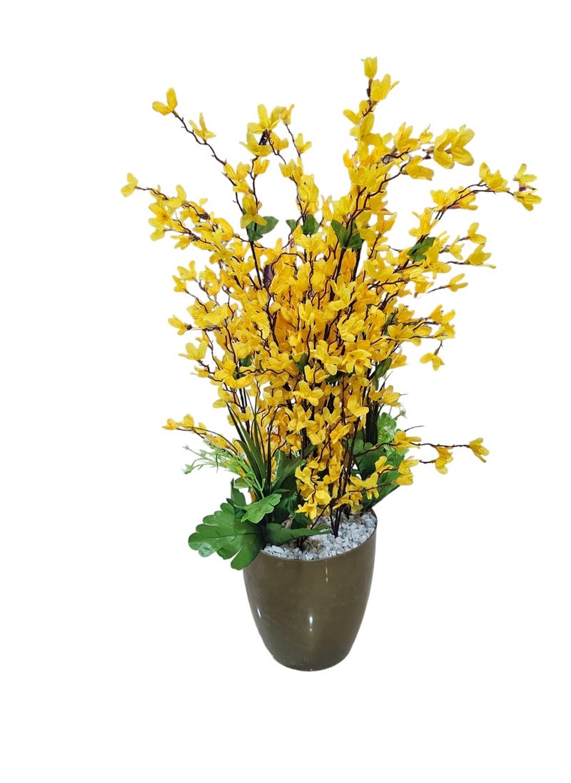 AL KHALDIYA Artificial decorative plant tree with pot, 80 cm  - Image 1