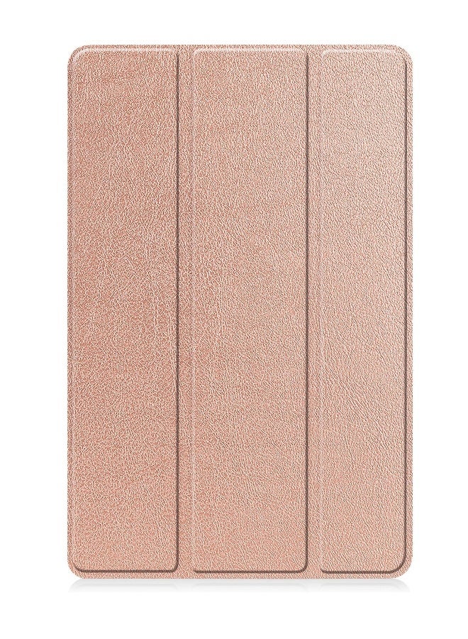 Beauenty ipad10 case three fold leather ink-rose gold