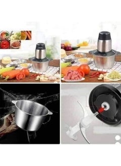 Generic 5L Stainless Steel Electric Meat Grinder 3 Adjustable Speeds 500W Power  - Image 4