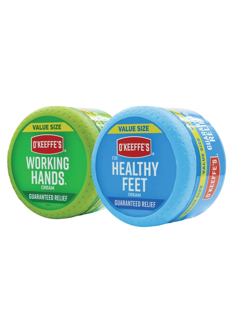 O'Keeffe's Working Hands Hand Cream 76g and Healthy Fit Foot Cream from O'Keeffe - Image 2