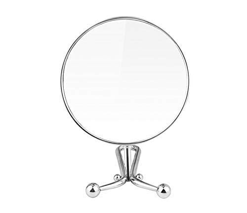 Mia Mia Mirror 10x/1x Magnification, Double-Sided Folding Vanity Mirror, 3 in 1 Handheld + Table + Wall, Silver Polished Chrome Finish, 11.5 Inches L, for Women, Hair Stylists, Cosmetologists, Travel  - Image 3