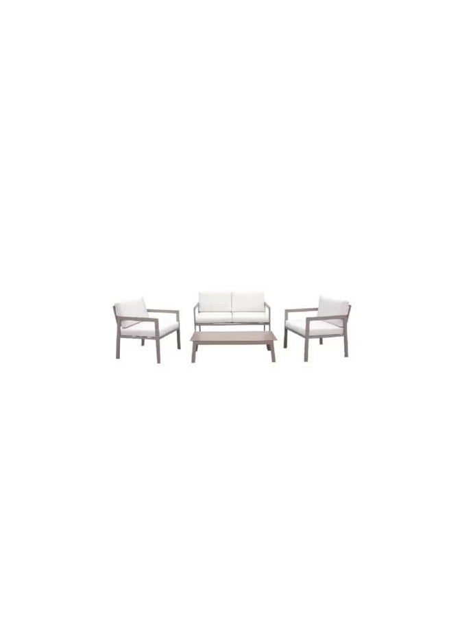 4-piece outdoor seating for 4 people with table