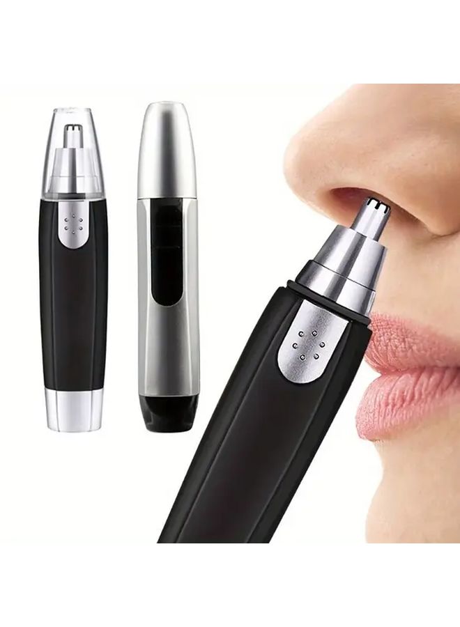 Black Electric Nose Hair Trimmer Painless Professional For Men And Women - Image 1