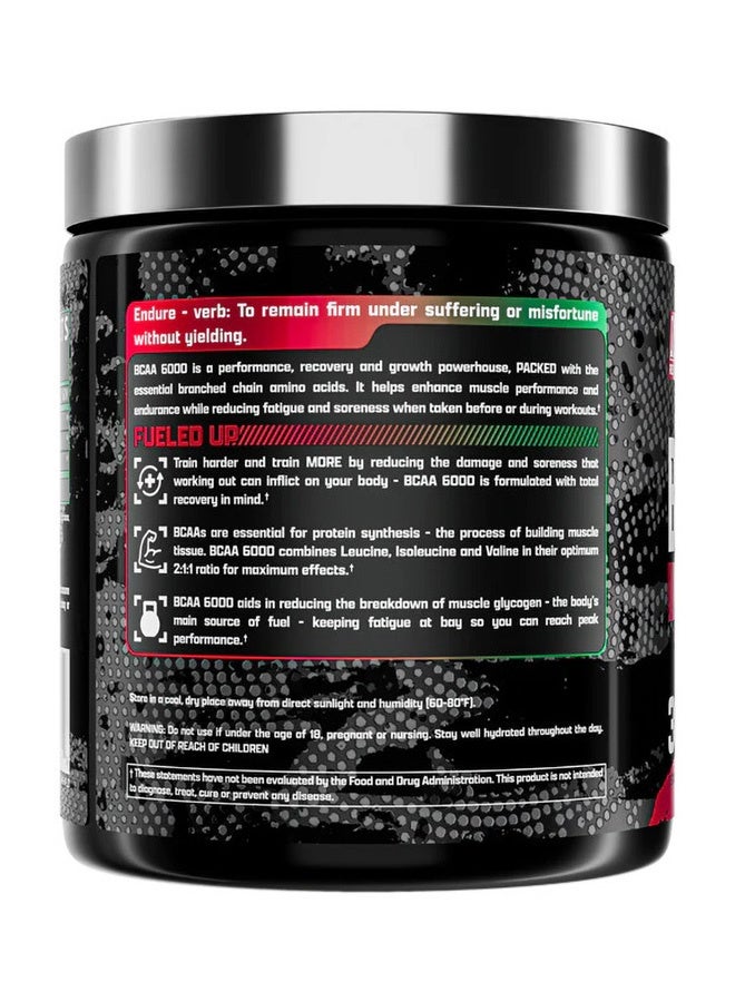 Nutrex Research BCAA 6000 Essential Amino for Muscle Growth & Recovery Watermelon Flavour 30 Servings - Image 2