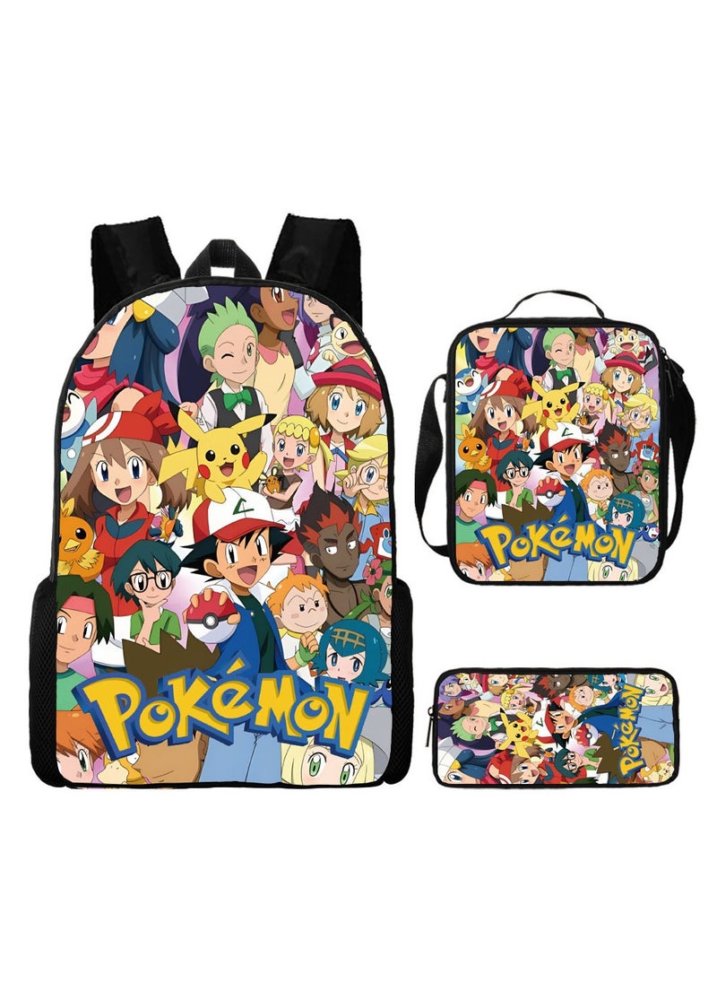 Cartoon Anime Backpack Three-Piece Set 29*16*42cm - pzsku/ZA2CAB49213899872A9FDZ/45/_/1723596541/6e605e70-aa08-4bd0-97aa-5f825397f8b2