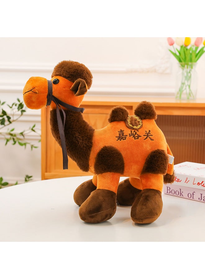 Simulation Desert Camel Plush Toy Doll Dunhuang Camel Doll Tourist Gifts Decoration Specialty Logo