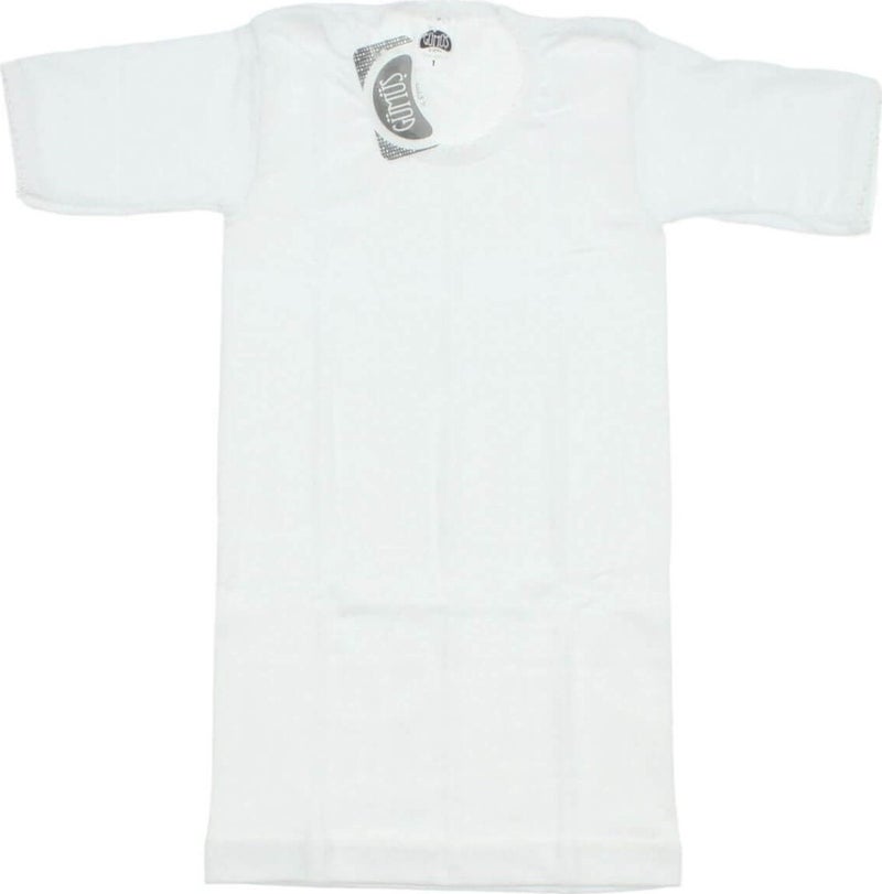 Gümüş Silver 3029 6-Pack Rib Cotton Half Sleeve Girls Undershirt  - Image 3