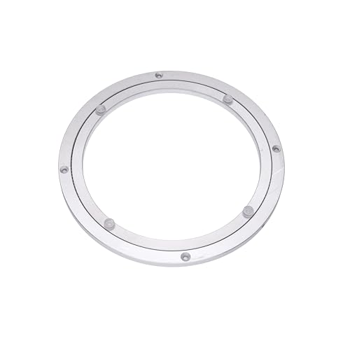 Dailydanny Aluminum Heavy Duty Lazy Susan Rotating Turntable Bearing Swivel Plate Hardware for Dining-Table (10 inch) - Image 1