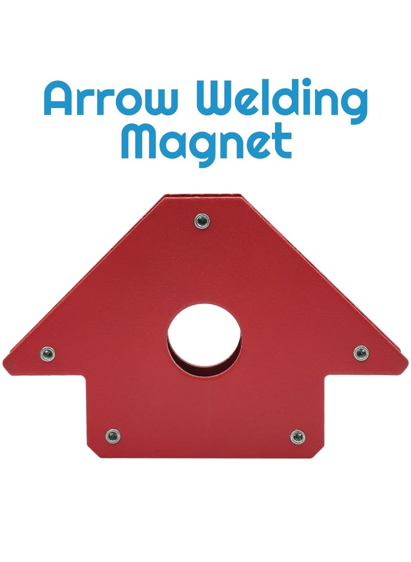 مغناطيس لحام سهم 22 كجم مقاس 4 بوصات مع تثبيت مغناطيسي قوي للحام واللحام وتركيب الأنابيب F50 - Image 1
