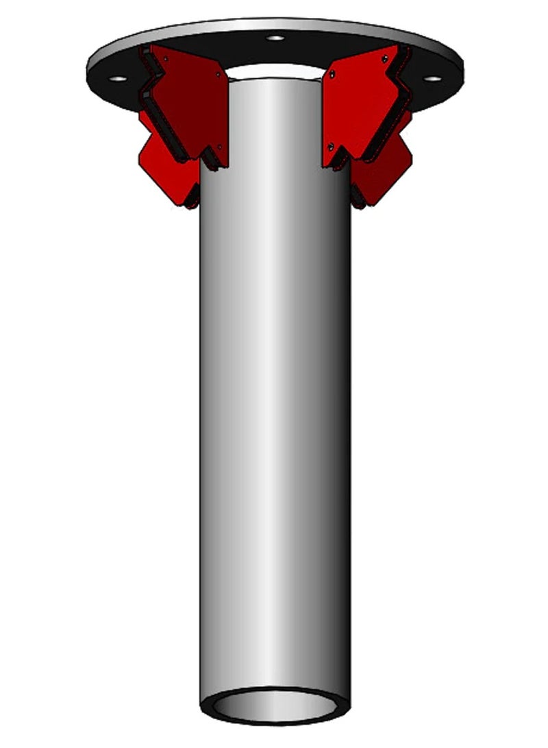 مغناطيس لحام سهم 22 كجم مقاس 4 بوصات مع تثبيت مغناطيسي قوي للحام واللحام وتركيب الأنابيب F50 - Image 5