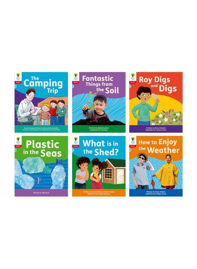 Oxford Reading Tree: Floppy's Phonics Decoding Practice: Oxford Level 4: Mixed Pack of 6