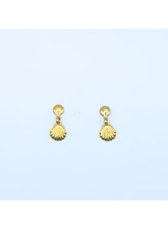 Sea Shell Drop Gold Earring | Stainless Steel | Gold Plated - pzsku/ZA2CB06463BD61C938EC3Z/45/_/1732174188/69f907bb-8762-44c7-aa08-628e80013e91