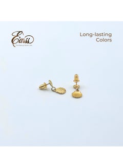 Sea Shell Drop Gold Earring | Stainless Steel | Gold Plated - pzsku/ZA2CB06463BD61C938EC3Z/45/_/1732174200/b0fabe06-ec4f-4ef2-9178-be840c936a9d