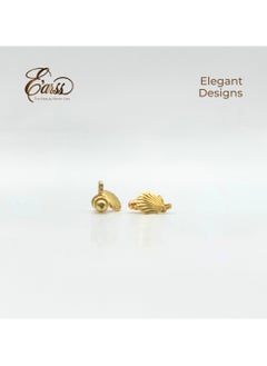 Sea Shell Drop Gold Earring | Stainless Steel | Gold Plated - pzsku/ZA2CB06463BD61C938EC3Z/45/_/1732174201/6e5e5ee3-3912-418c-b498-c2e6a1c4504d