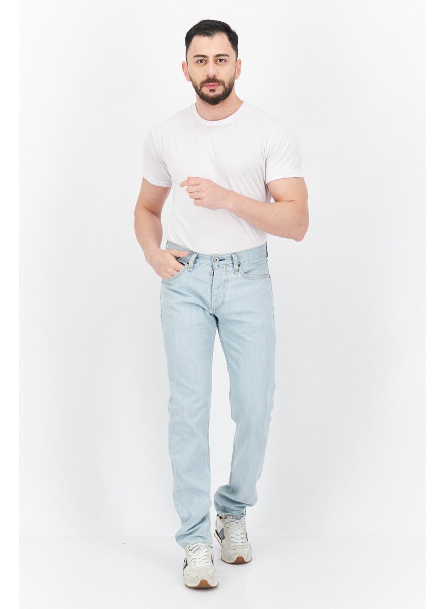 Men Classic Fit Mid Waist Washed Non-Stretchable Denim, Blue - pzsku/ZA2CB0C3EA9C1D1910CA4Z/45/_/1732871615/5d6edffb-cebe-473d-b8bb-a5c7104eca44