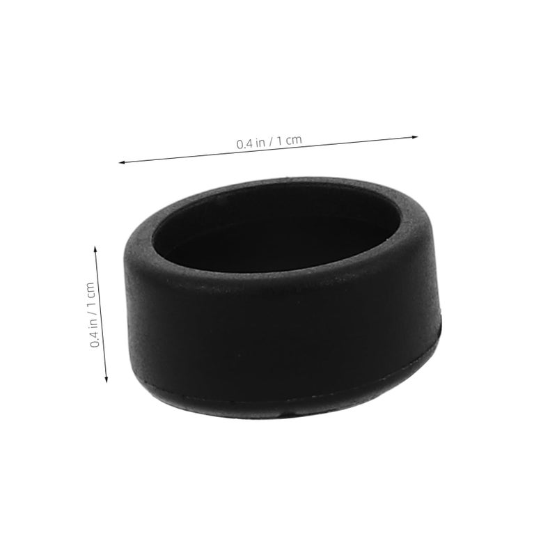 12Pcs Scale Model Car Tires Accessories for Trucks and Helicopters Black - Image 3