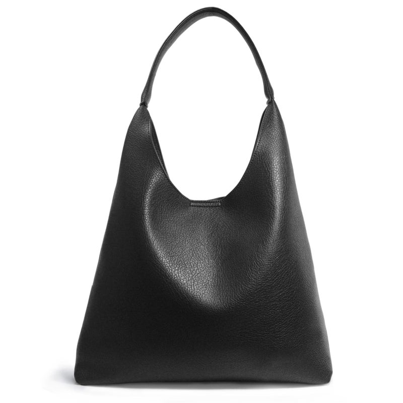 Women's Soft PU Leather Bucket Bag with Magnetic Closure and Velvet Lining - Image 1