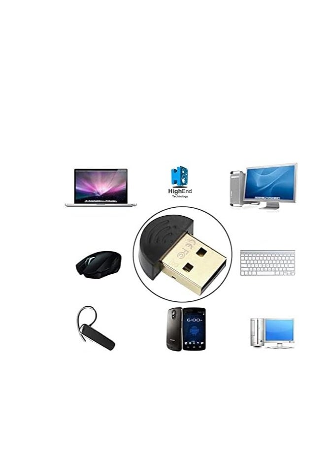 2B 2B (CV304) Bluetooth Dongle Version 4.0 With Multi Items And Audio Transfer COMPATIBLE WITH PC AND LAPTOP NOT FOR CARS OR SPEAKERS WITH PLUG AND PLAY FUNCTION  - Image 2