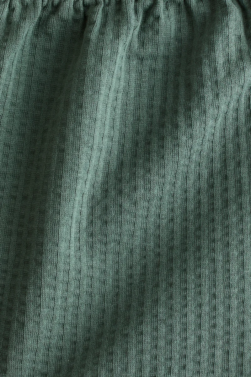 اتش اند ام طقم من قطن الجيرسيه - عبوة من قطعتين