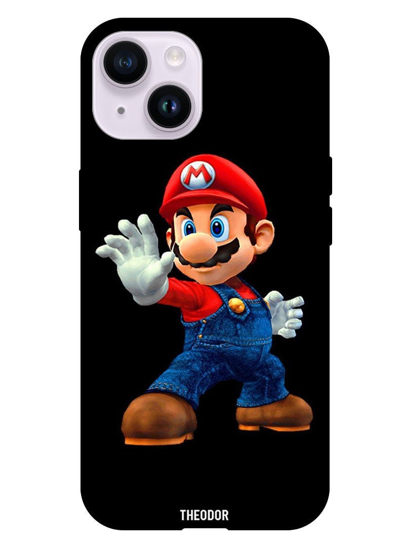 Theodor Protective Case Cover For Apple iPhone 14 Plus 6.7" 2022 Super Mario - Image 1