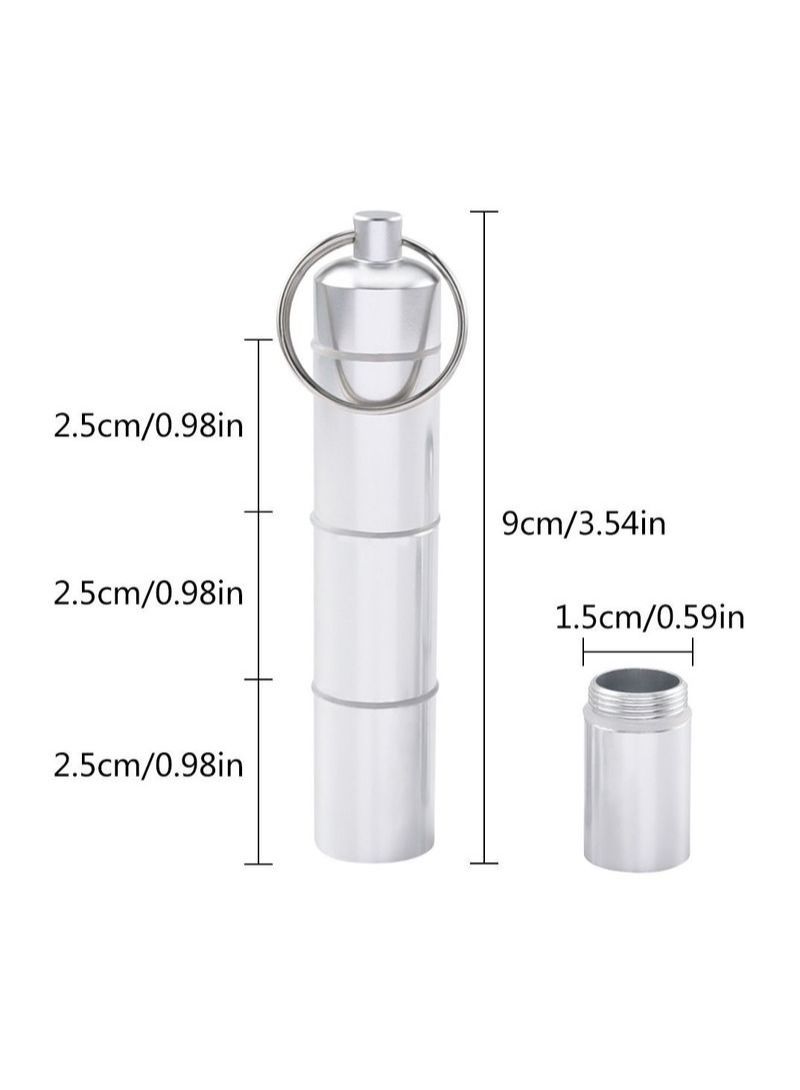 نيبمينينت تسوق  و2Pcs Keychain Portable Pill Case أونلاين في الإمارات - Image 3