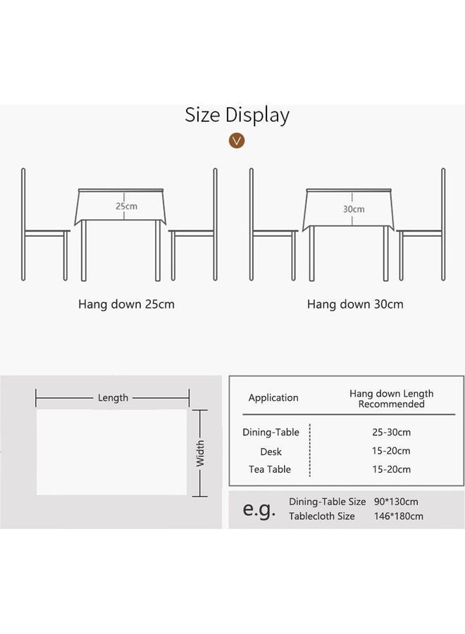 NIBEMINENT Day Grid Table Cover Black/White 43x2x32cm - Image 5