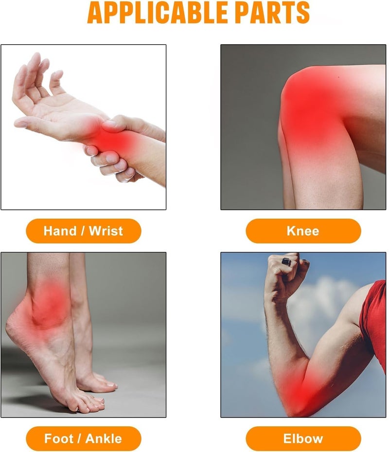 16 PCS Menthol Relief Patches Ultra Strength Muscle and Joint Cool Patches 276  394 inches Herbal Patches LongLasting Relief for Lumbar Neck Shoulder - Image 4