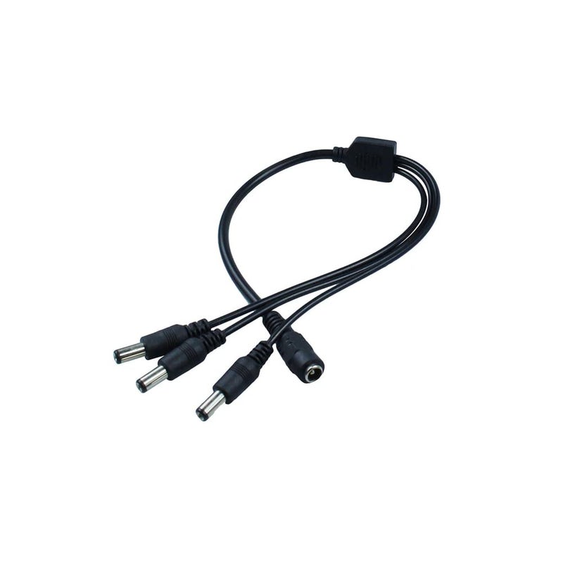 CentIoT CentIoT DC Male Jack 1 to 3 way Female Plug Y Splitter Power Cable  - Image 1