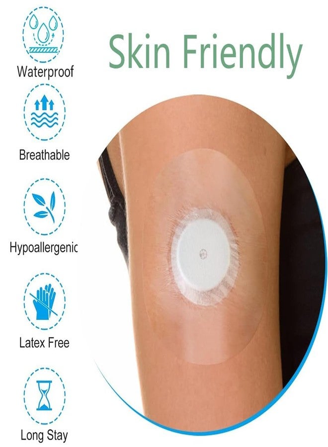 SQUISHCO 20pcs Freestyle Sensor Sticker Breatheable Waterproof Sensor Patches, Flexible Sensor Patch Stickers Pad for Fix Your Sensor On Arm - Image 3
