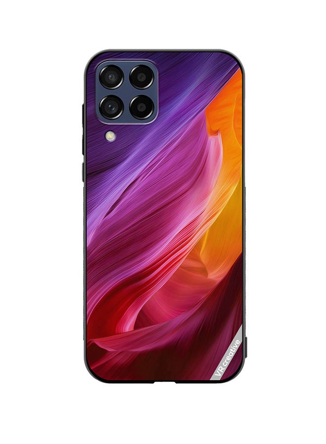 VR CREATIVE Protective Case Cover For Samsung Galaxy M53 Layers Design Multicolour - Image 1