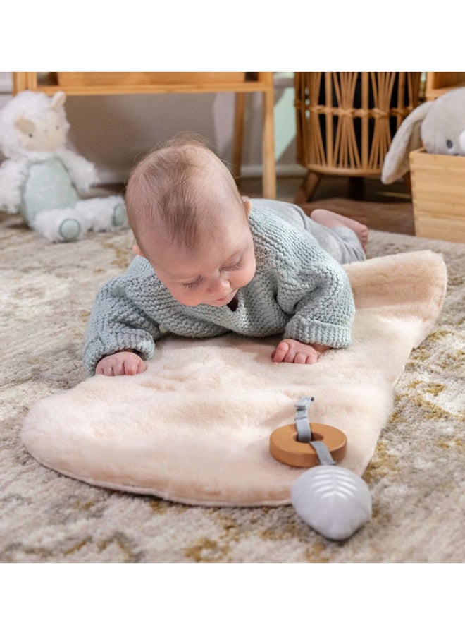 ingenuity 2-In-1 Every Season Baby Rocker And Seat With Cooling And Warming Fabrics, Wooden Activity Bar, Music, Vibration, 0 - 30 Months, Grey - Image 5