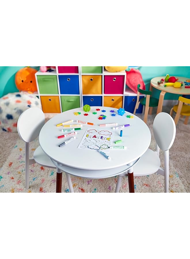 Crayola Silly Scents Broad Line Scented Markers 12 Pack With Matching Scents And Colors Fragrant Art Tools For Kids' Creativity Washable Ink Non Toxic Ideal For Ages 3+ - Image 3