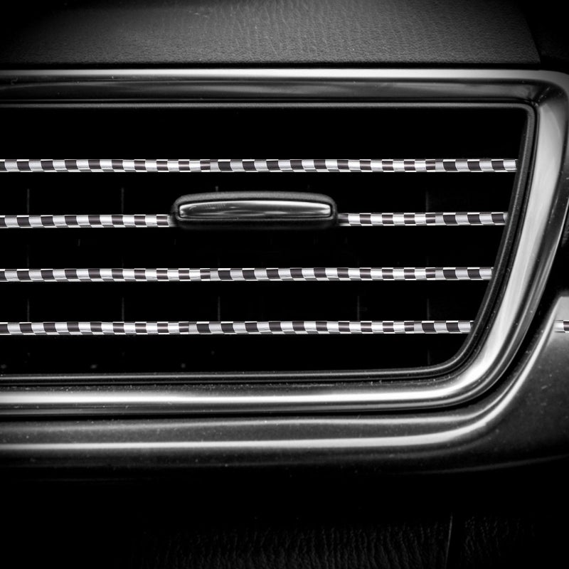 1 Roll Car Air Vent Trims Air Outlet Decorative Strip Air Conditioner Vent Trim - Image 5