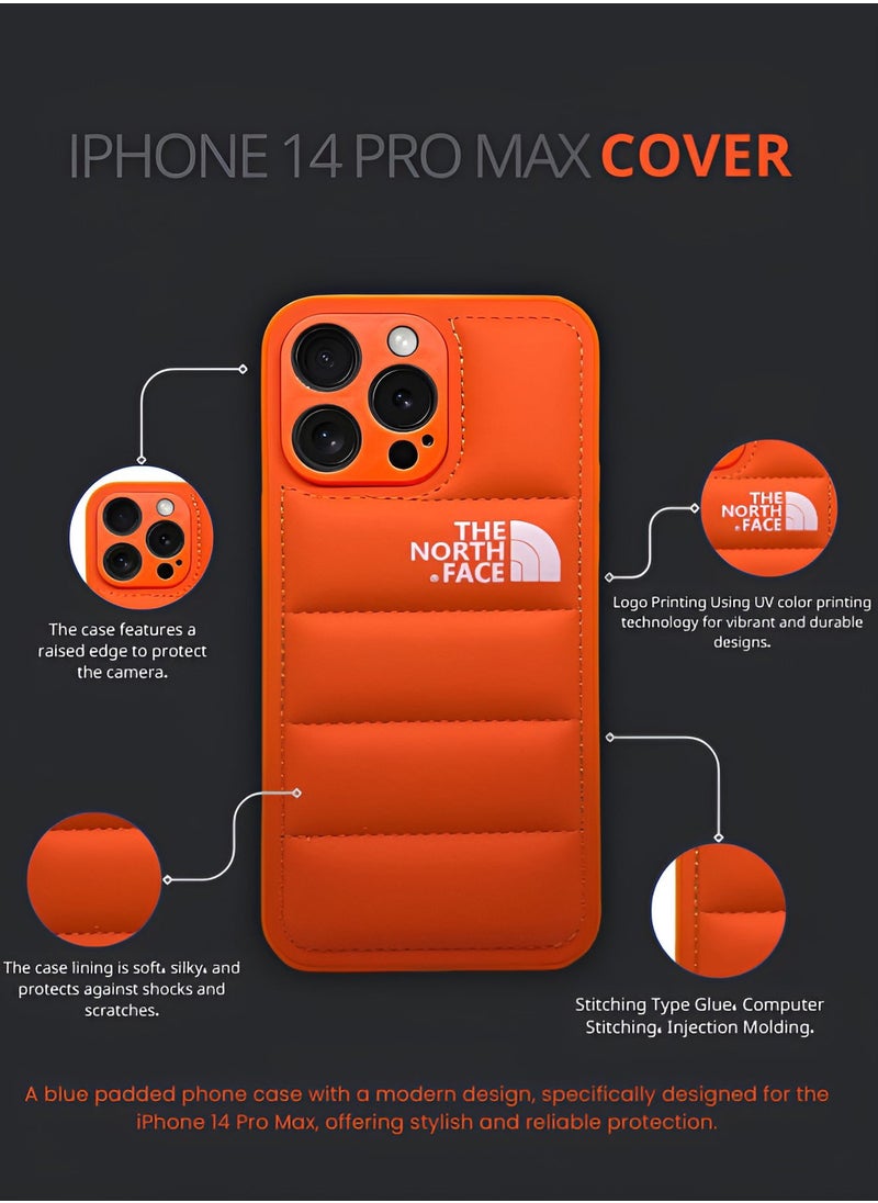 THE NORTH FACE - iPhone 14 Pro Max Case - Full Protection Shockproof Case with Stylish Modern Design and Durable Materials for Long-Lasting Comfort and Use - Image 1