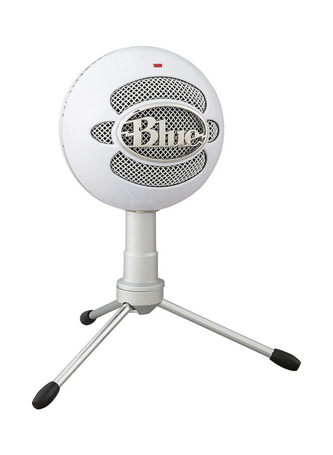 Logitech Blue Snowball iCE Plug and Play USB Microphone - White - Image 1