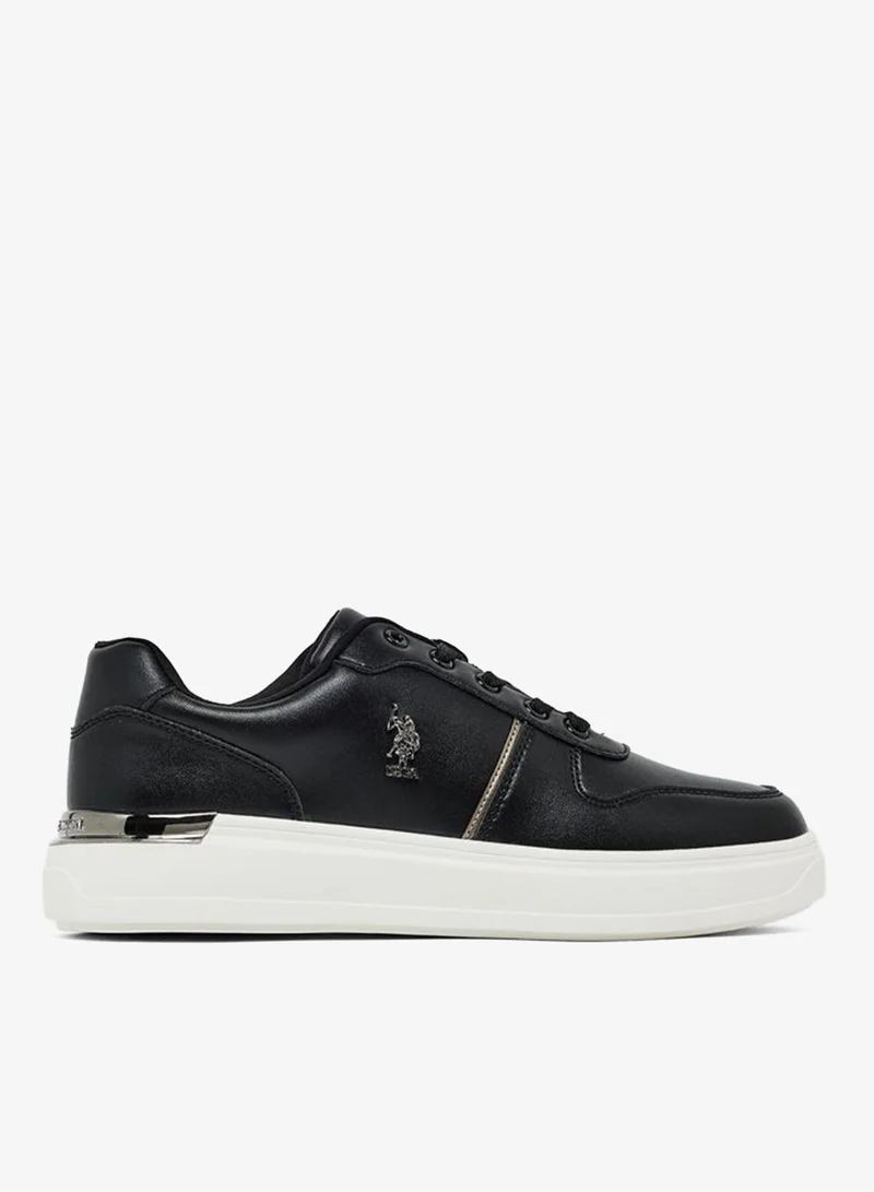 U.S. Polo Assn. BLACK Women Low Top Comfort Sneakers for Women | Best Price UAE