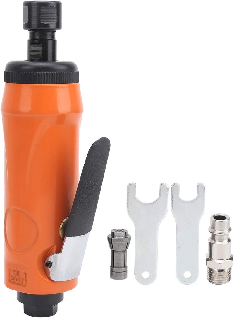 Professional Air Die Grinder Pneumatic Grinder Kit 20000rpm High Speed Straight Handle Design for Metal Wood Stone Polishing Trimming Grinding Work KP621H (I style) - Image 1
