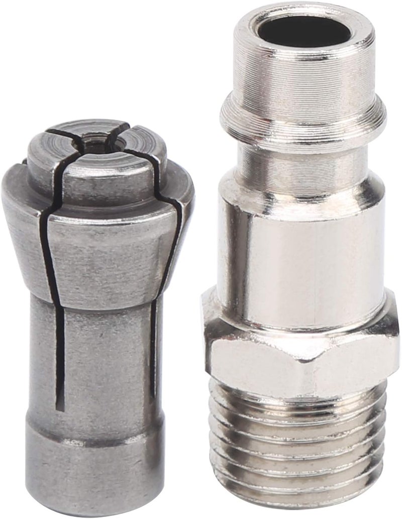 Professional Air Die Grinder Pneumatic Grinder Kit 20000rpm High Speed Straight Handle Design for Metal Wood Stone Polishing Trimming Grinding Work KP621H (I style) - Image 4