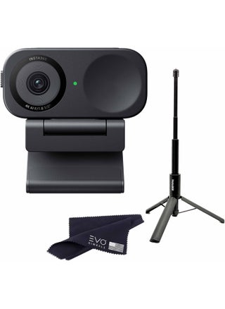 Insta360 Link 2CPTZ 4K Webcam with 12 Sensor AI Tracking Gesture Control HDR NoiseCanceling Mic Webcam for Laptop Live Streaming Gaming Link 2C with Tripod Selfie Stick - pzsku/ZA2CBE2FB66AA06D07317Z/45/1747233775/3e51ca09-e02b-4e26-90f7-16b75d2f78e4