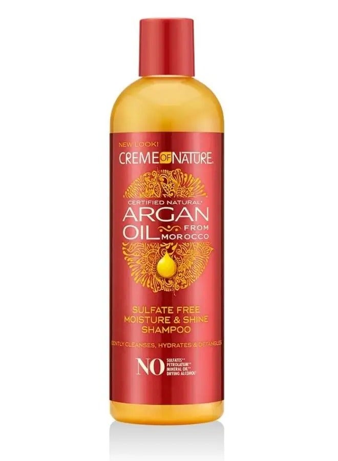 كريمي كريم الطبيعة شامبو الأرغان للرطوبة واللمعان 20 أونصة