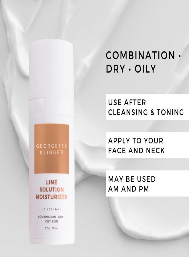 Georgette Klinger Line Solution Moisturizer - Protein Packed Anti-Aging Face Cream with Watermelon & Apple - Reduce the Appearance of Wrinkles, Enhance Firmness, and Preserve Hydration - 1.7 oz - Image 5