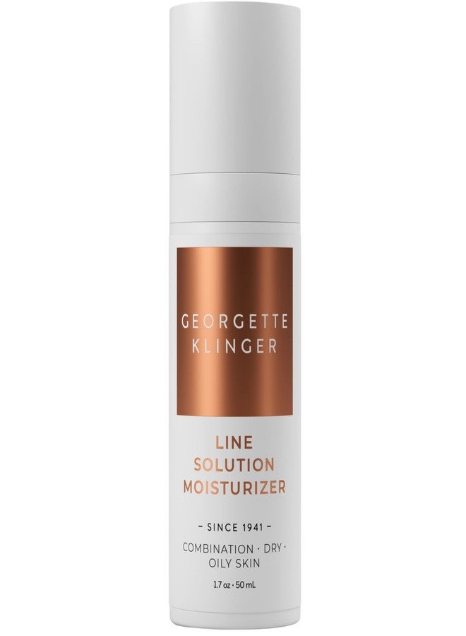 Georgette Klinger Line Solution Moisturizer - Protein Packed Anti-Aging Face Cream with Watermelon & Apple - Reduce the Appearance of Wrinkles, Enhance Firmness, and Preserve Hydration - 1.7 oz - Image 1