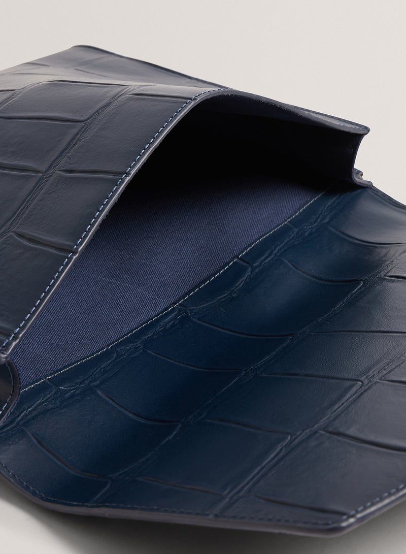 Ted Baker Croc Effect Envelope Pouch wallets - Image 3