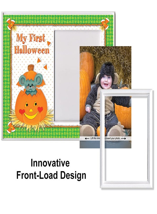 Expressly Yours! Photo Expressions "My First Halloween" Pumpkin Picture Frame by Expressly Yours!, Baby's First Halloween Frame Keepsake, Giftable Memory designed for Tabletop Seasonal Fall Décor - Image 5