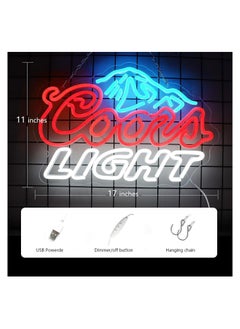 KASTWAVE Crs LIGHT Neon Signs for Wall Decor Neon Lights for Bedroom Led Business Signs Suitable for Restaurant Gift LED for Wall Artwork Decor 5V Power Adapter, 17 * 11 Inch  - Image 3