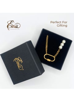 Pearl with Gold Chain Necklace | Stainless Steel | Gold Plated - pzsku/ZA2CC64C922F83F801820Z/45/_/1732953750/188fc7ff-1d0c-4ada-b382-ca5f05fb2282