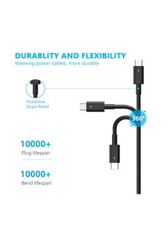 Generic New 90W USB C AC Adapter for Dell 90W USB C Laptop Charger, XPS, LA90PM170 DA90PM170 DA65NM170 0TDK33, Latitude 3400 3500 5289 5300  - Image 5