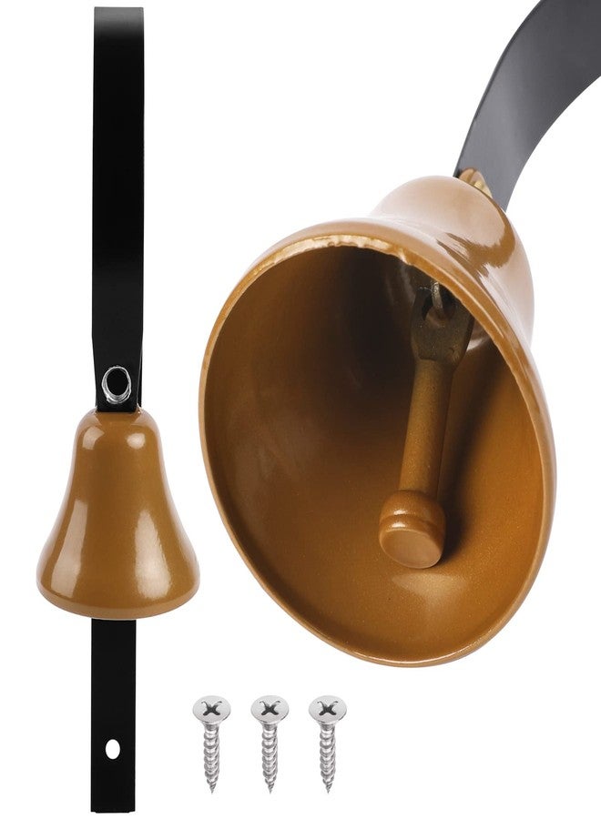 Sliverdew Dog Bell for Door Potty Training,Doorbell for Dog Housetraining Antique Door Bell Shopkeepers Bell Wall Mounted Metal Alarm System Dog Bells for Ring to Go Outside Traditional Doorbell Shop Doorbell - Image 2