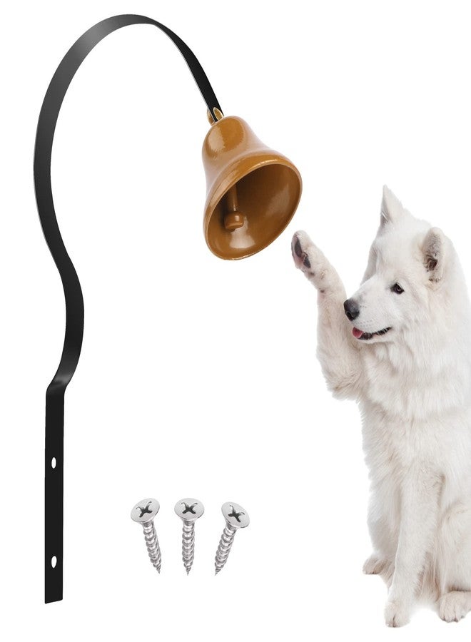 Sliverdew Dog Bell for Door Potty Training,Doorbell for Dog Housetraining Antique Door Bell Shopkeepers Bell Wall Mounted Metal Alarm System Dog Bells for Ring to Go Outside Traditional Doorbell Shop Doorbell - Image 1